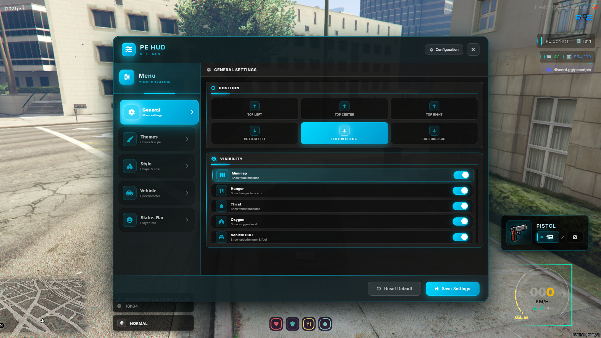PHud Script - FiveM Screenshot 2