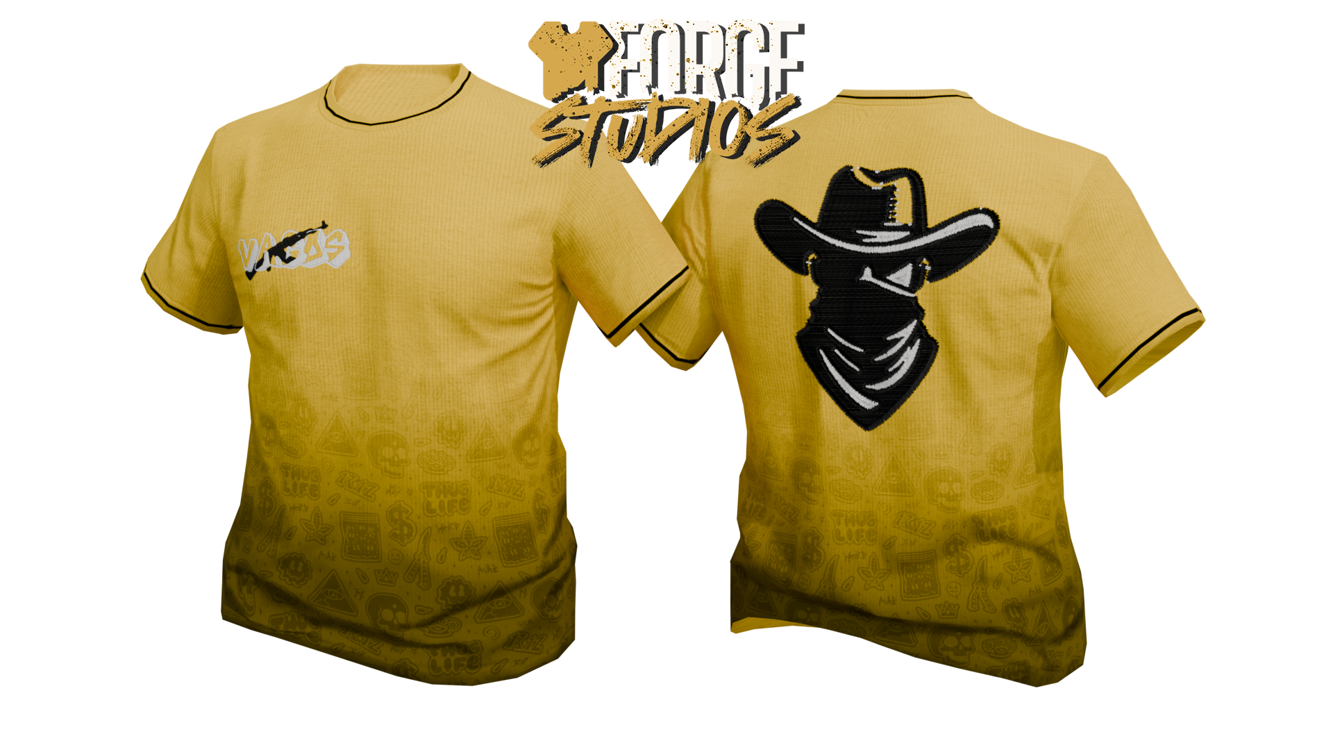 Vagos FiveM Clothing Packs (Faction) Pack — outfit preview 2