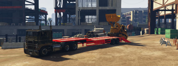 Flatbed Trailer [SmartVehicle]