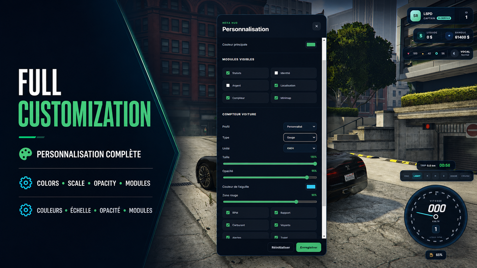 Hexa HUD