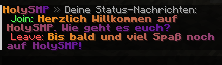 Status-Messages