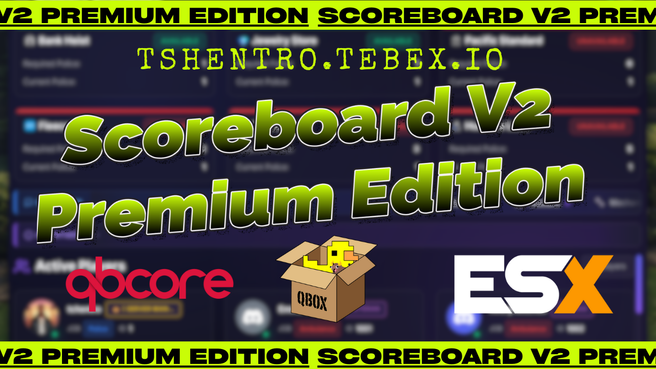 Tech Scoreboard V2 Premium Edition
