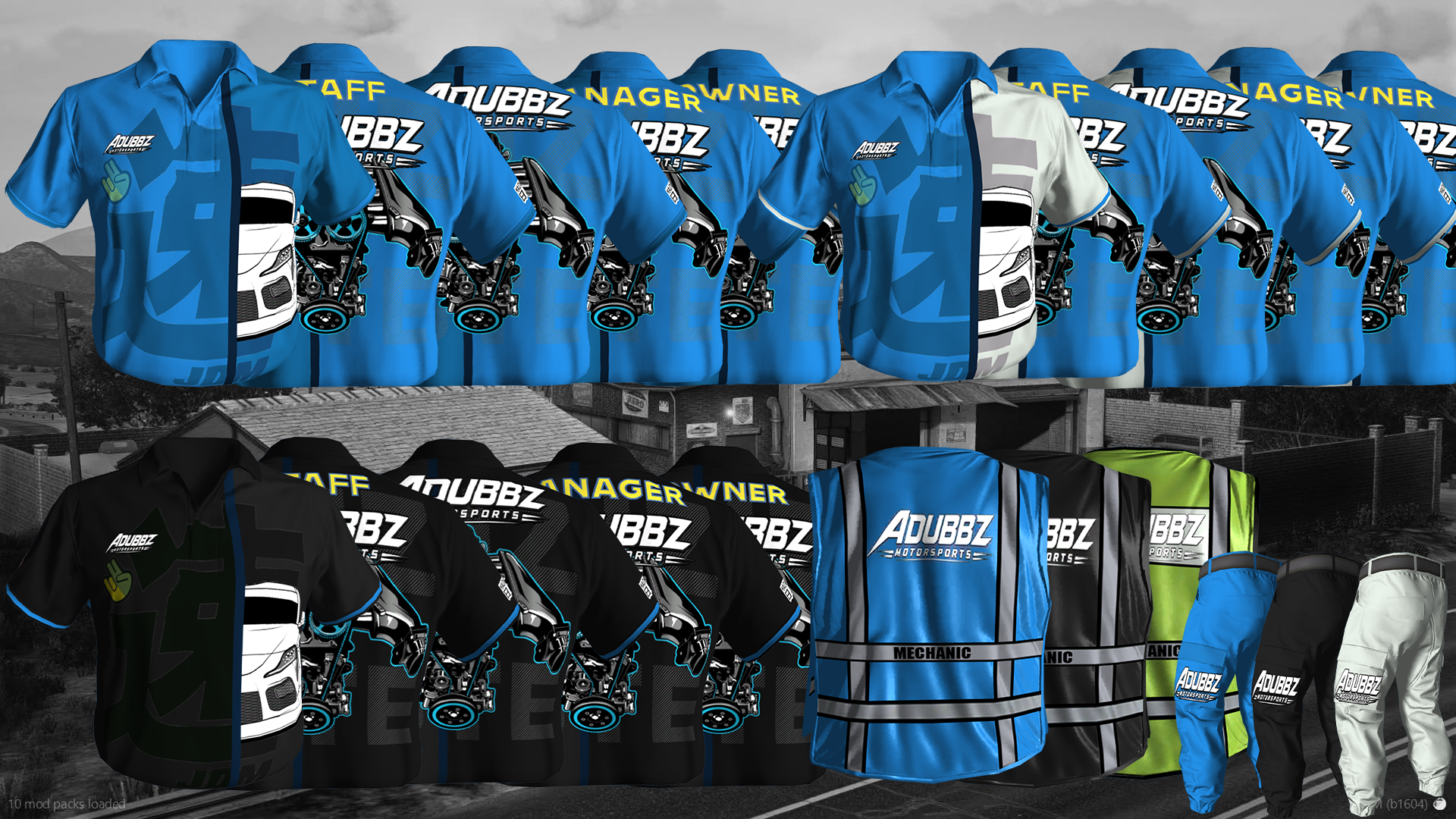 Adubbz Motorsports Uniform 1 [M+F]