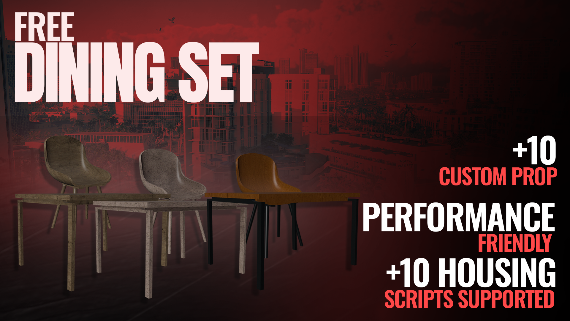Free Dining Set