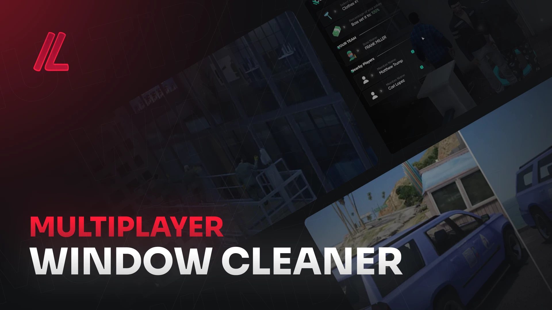 Multiplayer Window Cleaner — FiveM script thumbnail