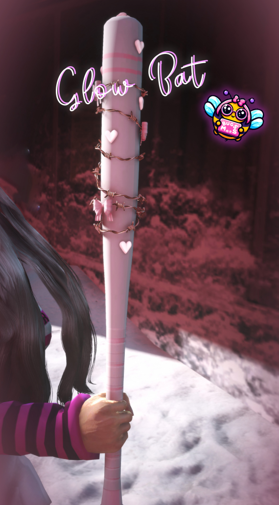 Pink Glow Bat