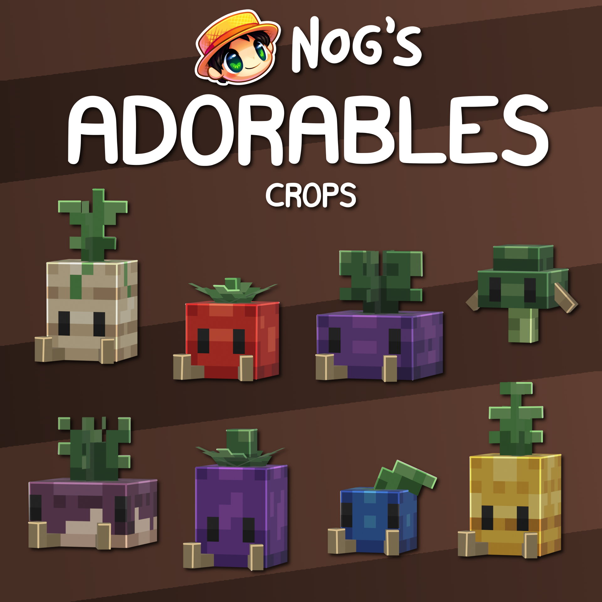 Adorables Crops Plushie Bundle
