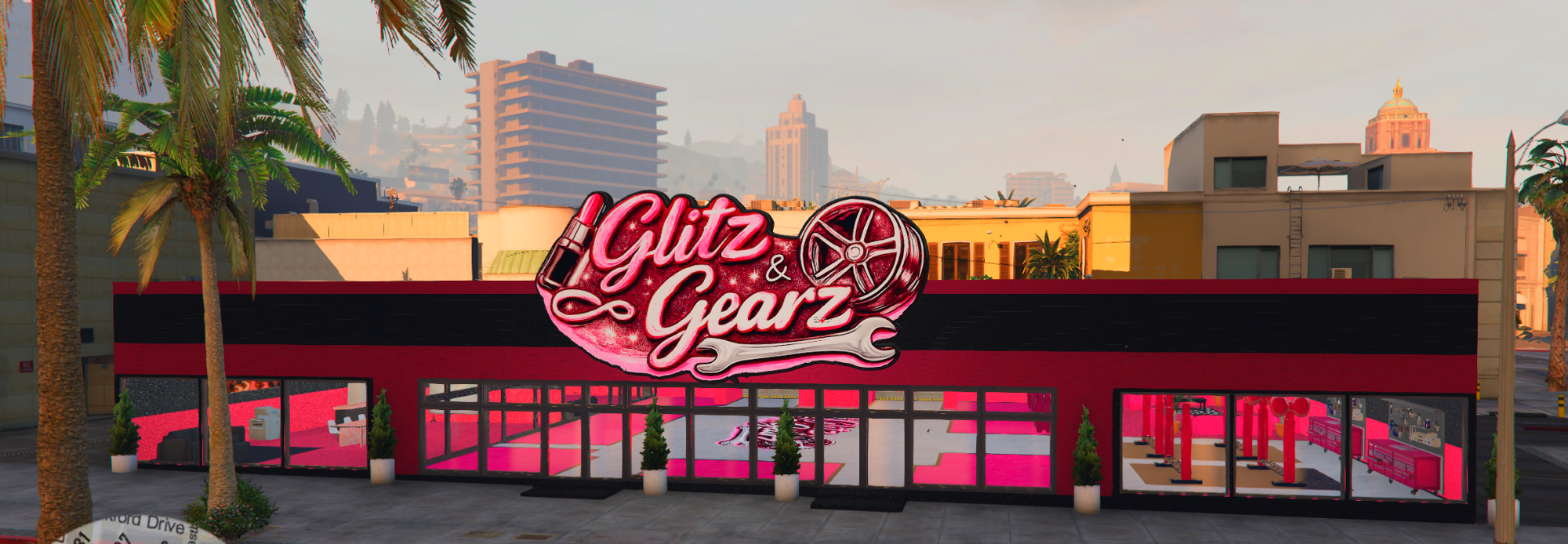 Glitz and gearz mechanic shop