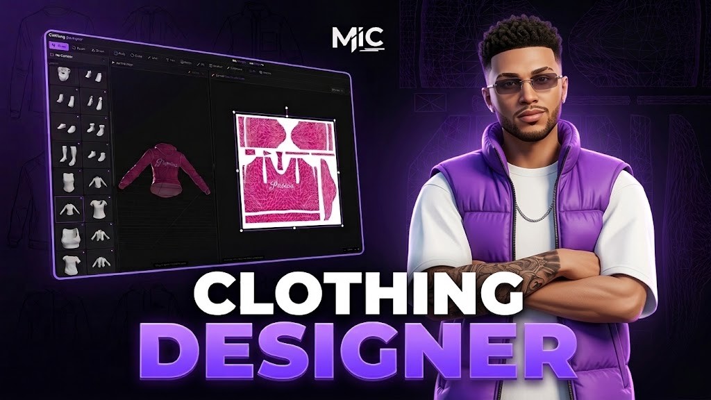 Ingame Clothing Designer