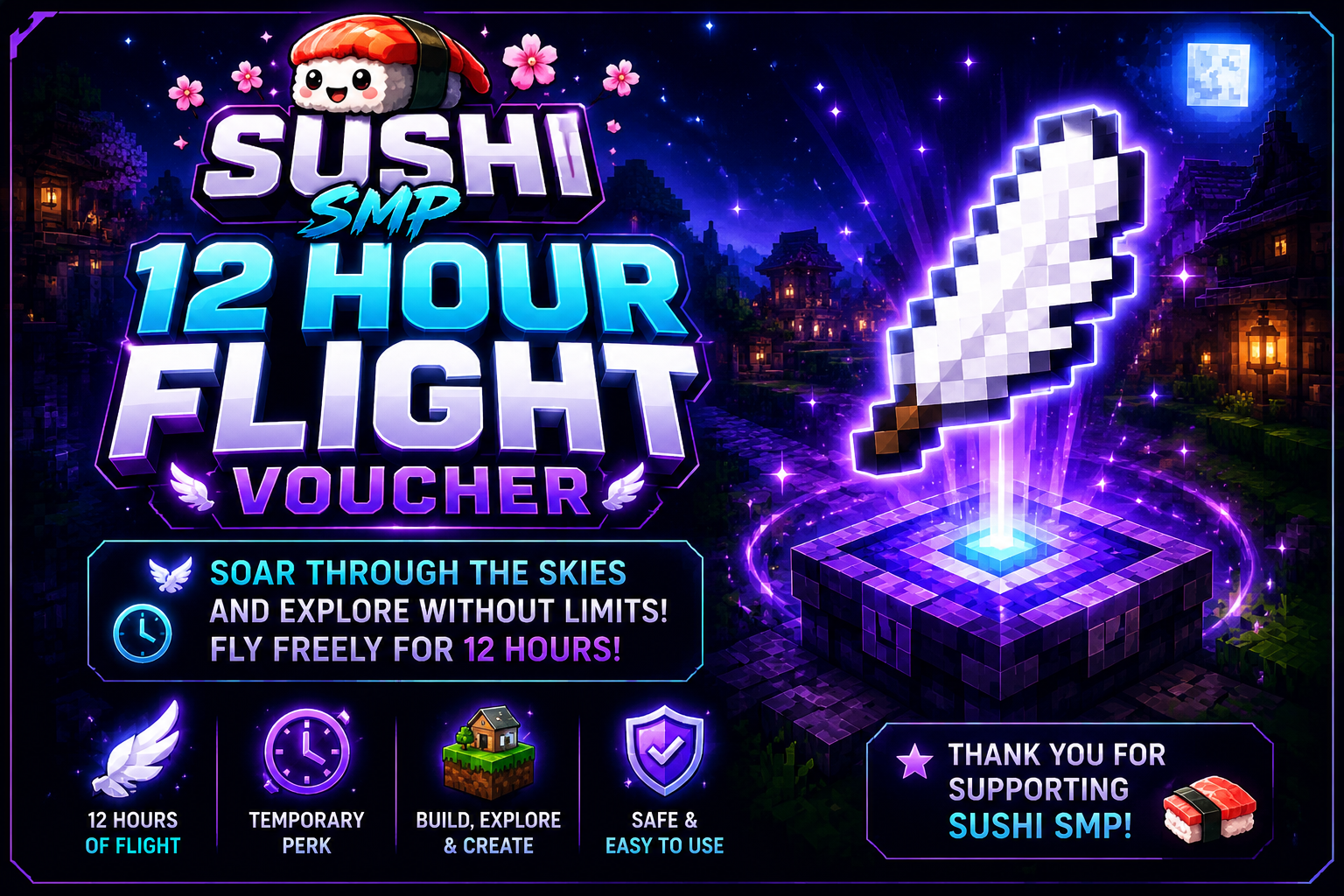 12 Hour Flight Voucher