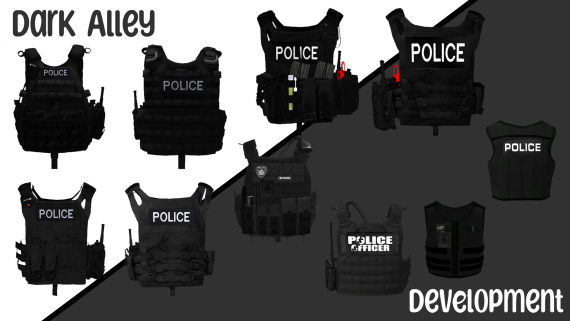 Male Police Vests