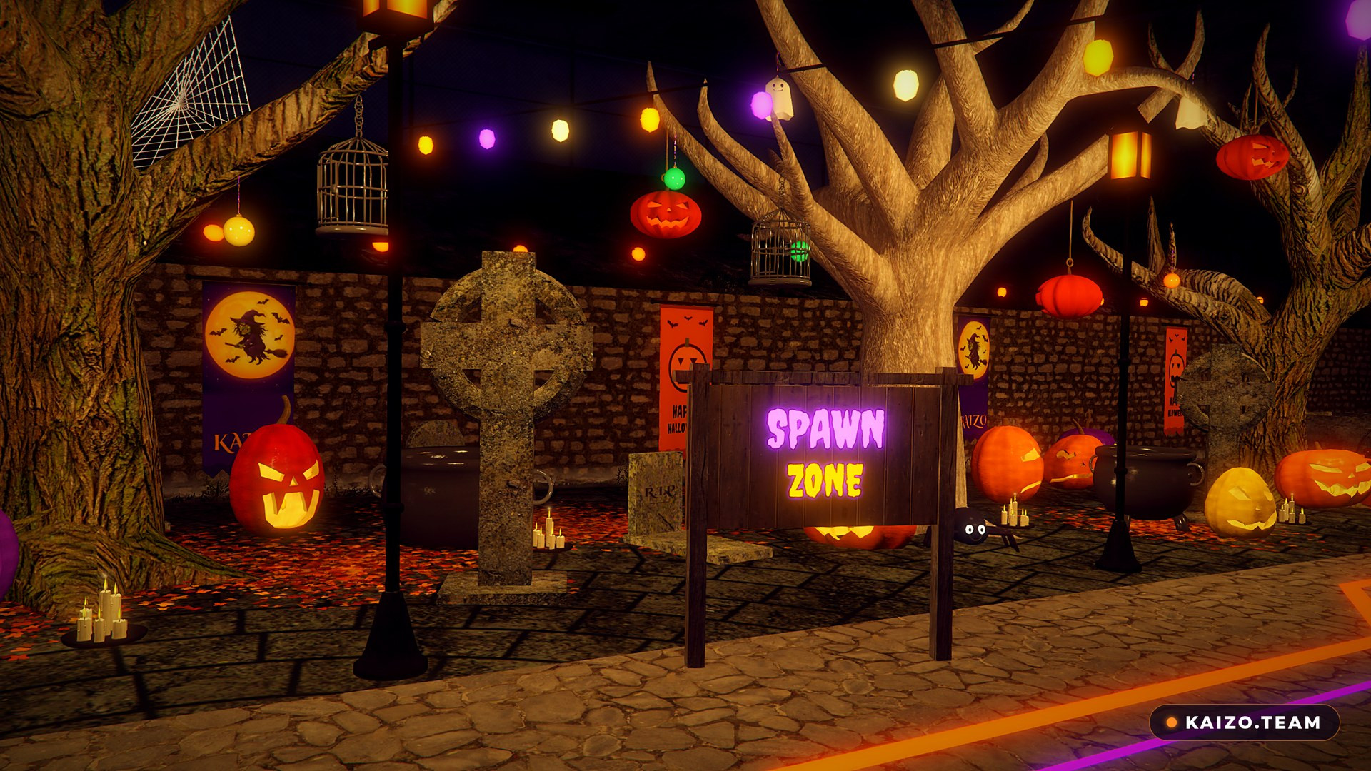 FiveM Halloween Spawn Point Map — Pumpkin Plaza