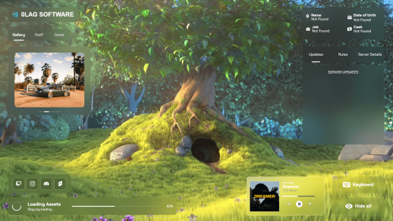 0Lag Loading Screen | [ESX,QB,QBOX]