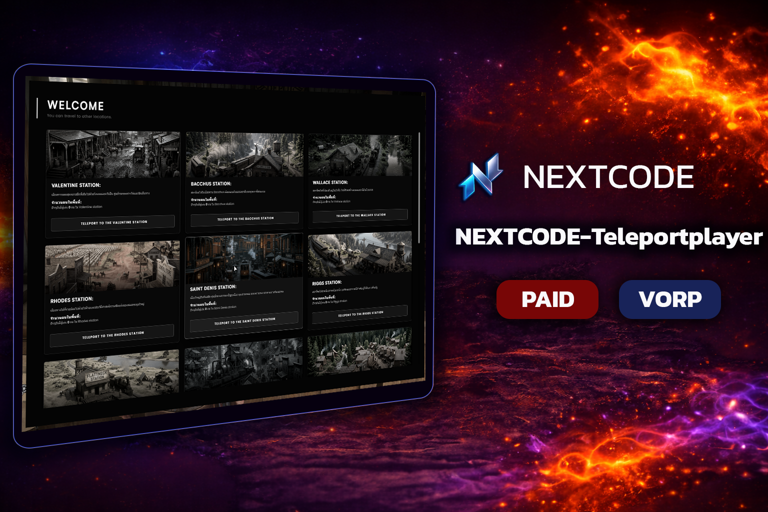 NEXTCODE-Teleportplayer