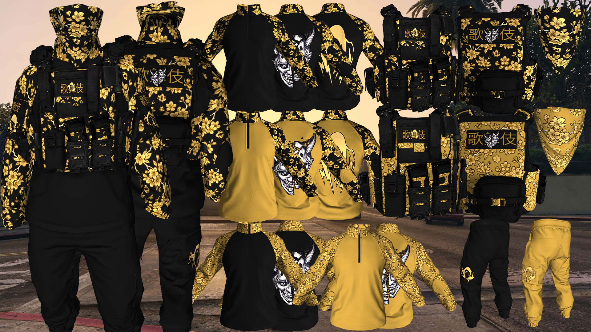 Kabuki/歌舞伎 StrikeTeam Uniform v2 [M+F]