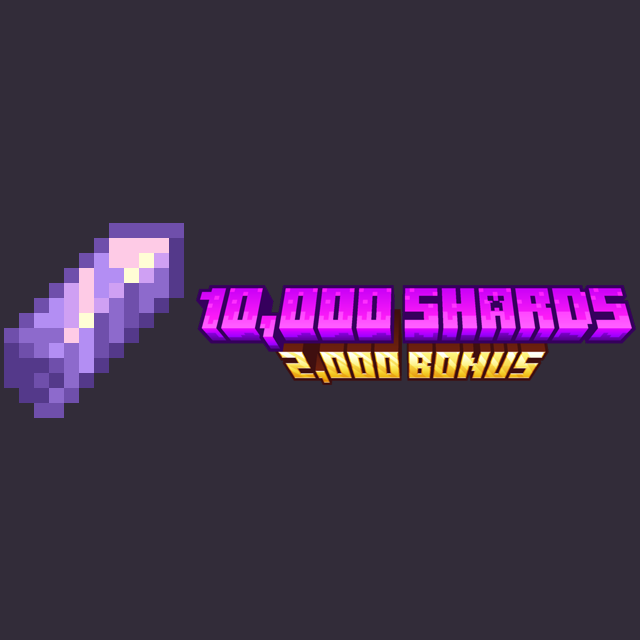 10,000 Shards (2,000 FREE!)