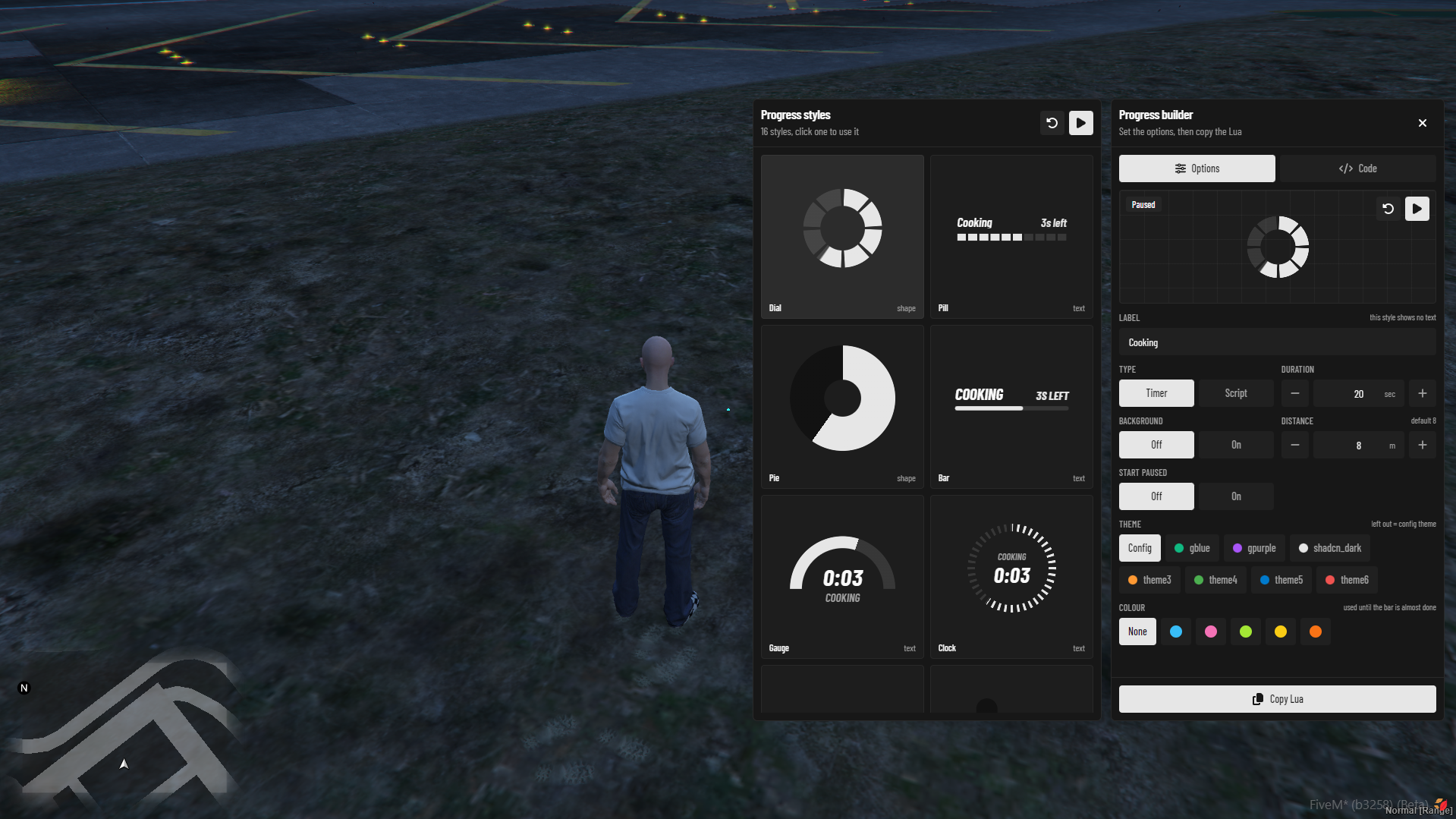 [Modern Interact & Progress Bar ] ESX QBCore Qbox {ESCROW}