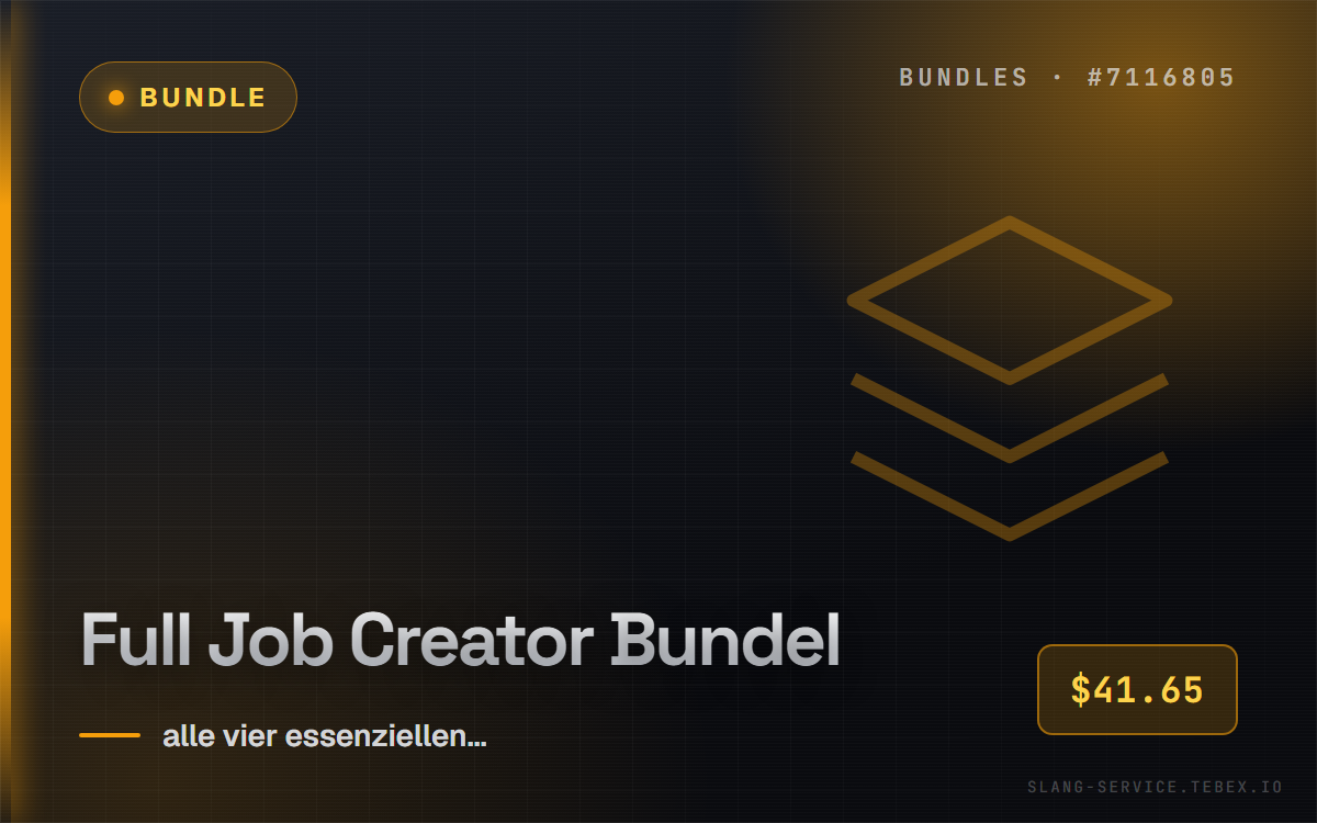 Full Job Creator Bundel