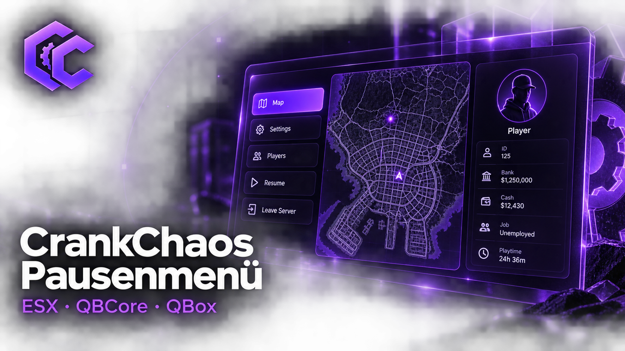 CrankChaos Pausenmenü – Bild 1