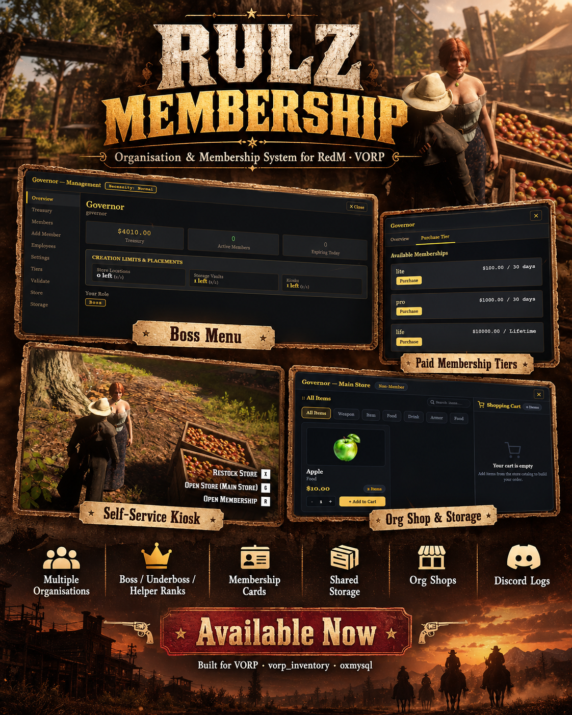 RULZ MEMBERSHIP