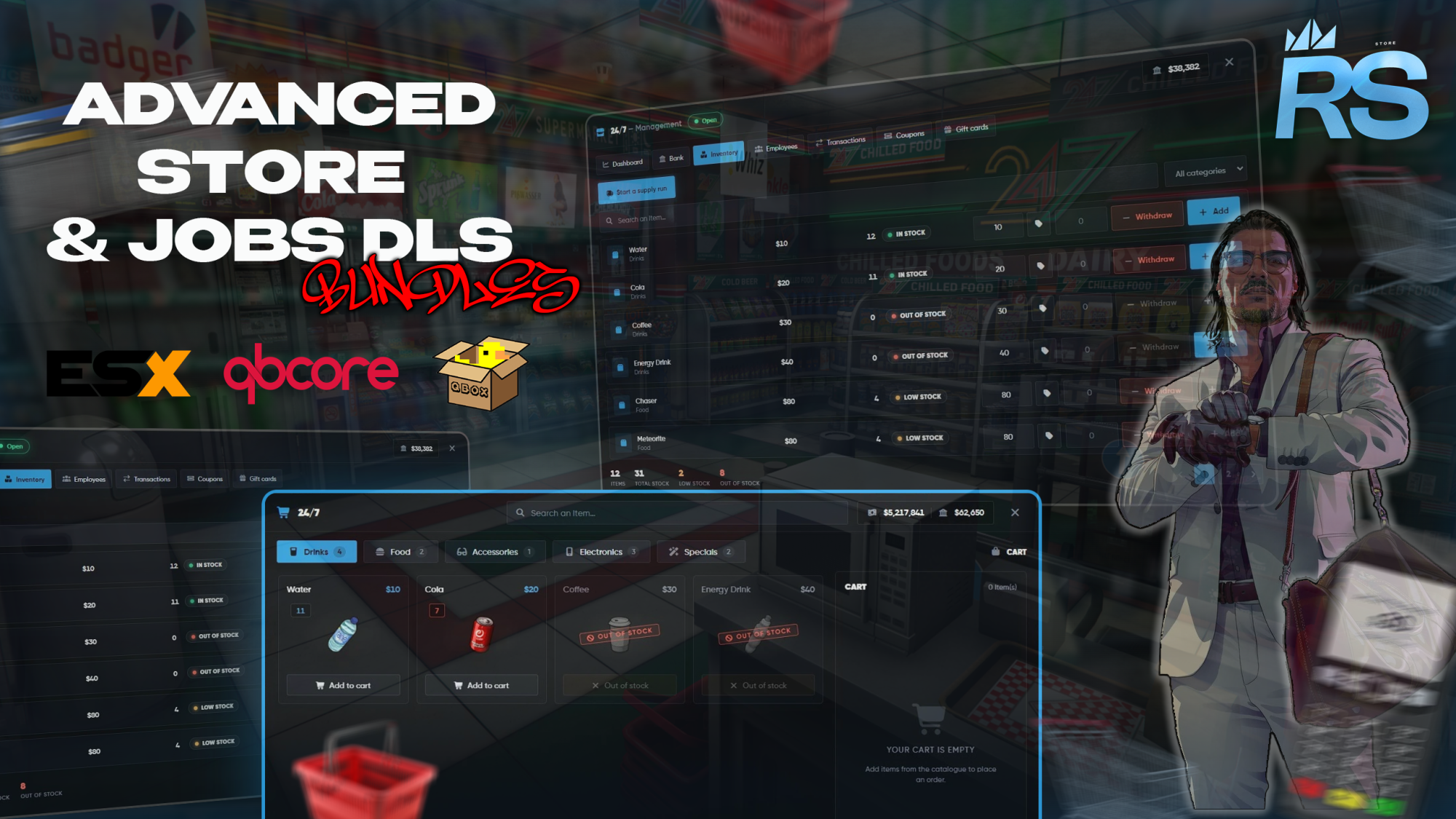 Advanced Store + Player Store - Jobs Bundle