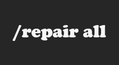 Comando /repair all