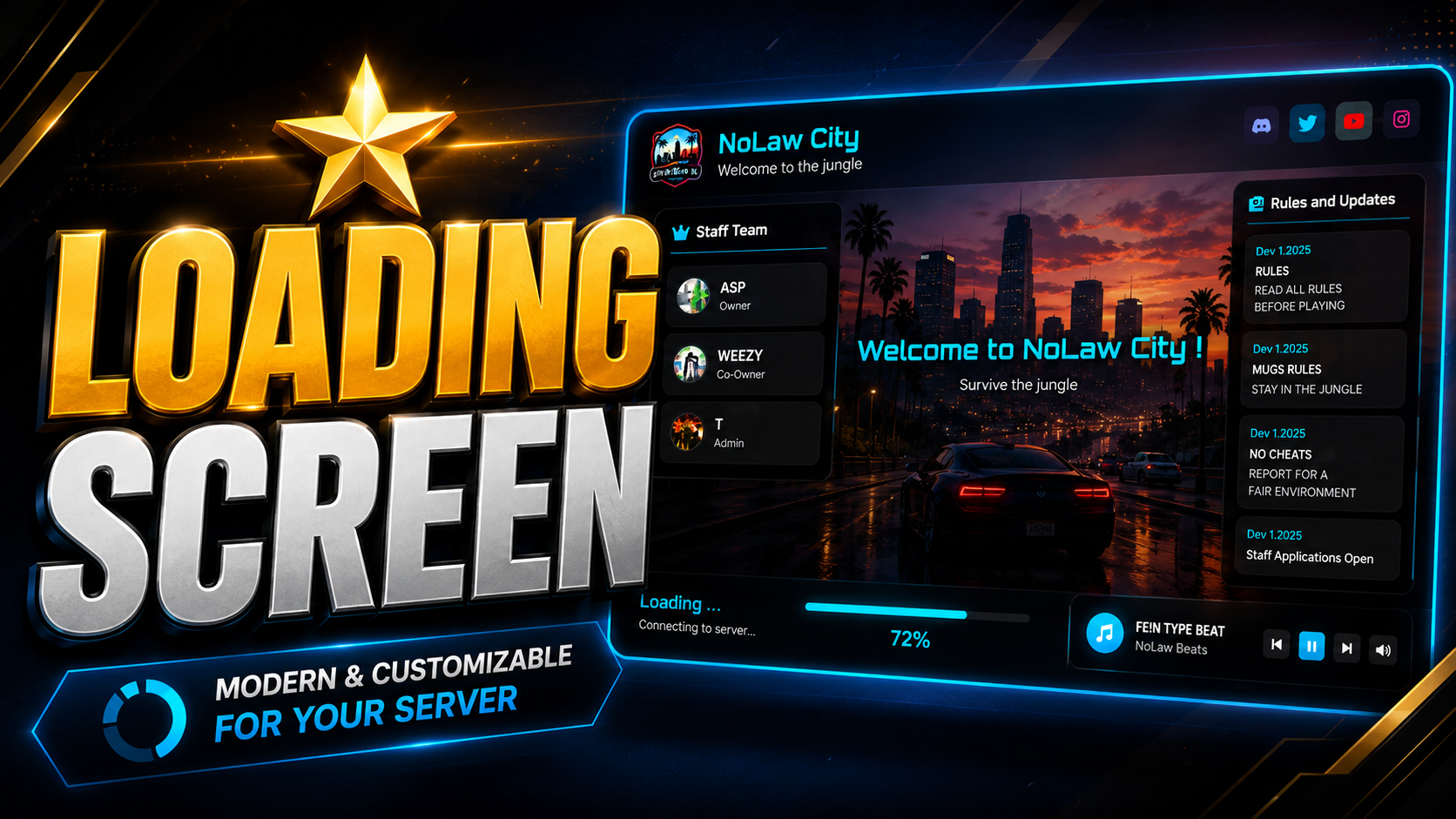 Modern Loading Screen
