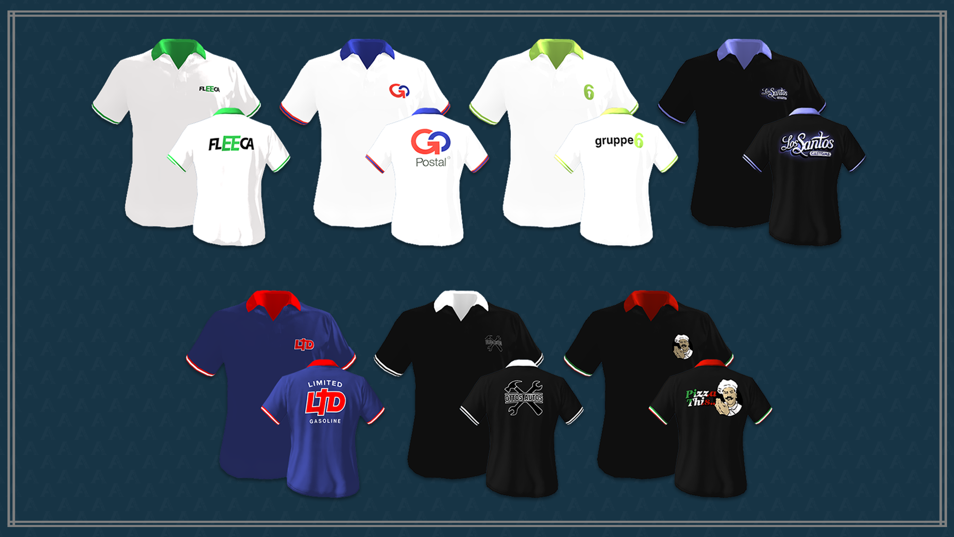 Lore-friendly Business Polo Shirts & Hats