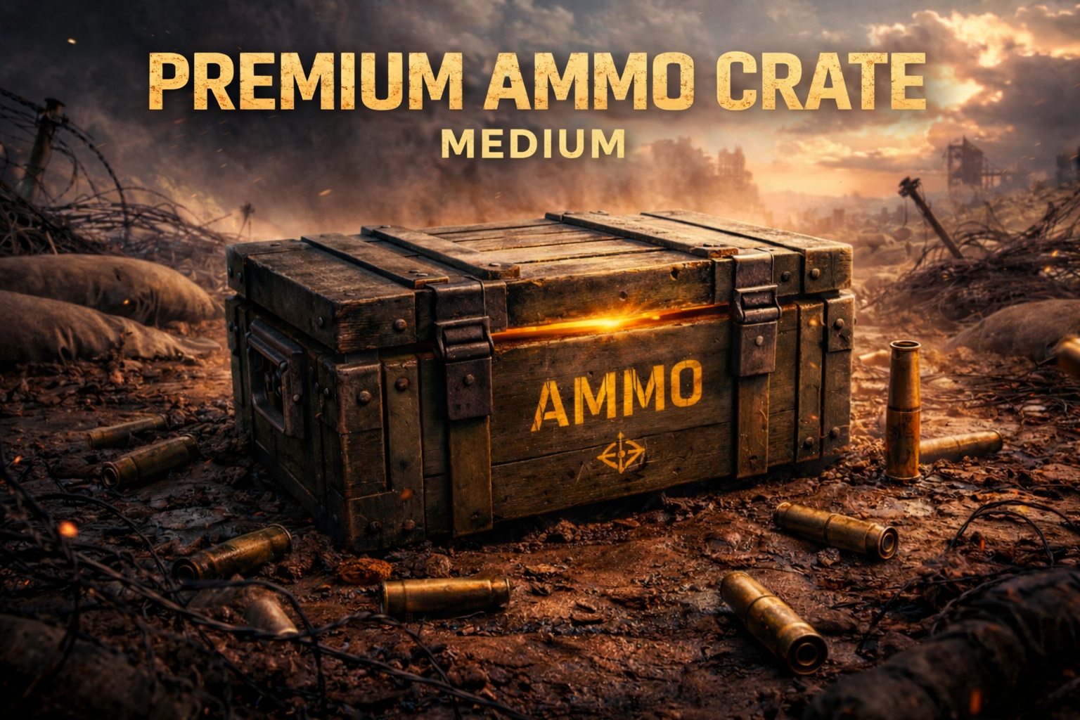 AMMO CRATE (Premium/Medium)