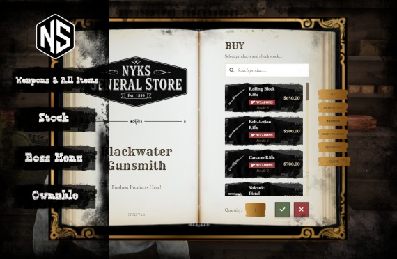 Nyks Store RedM