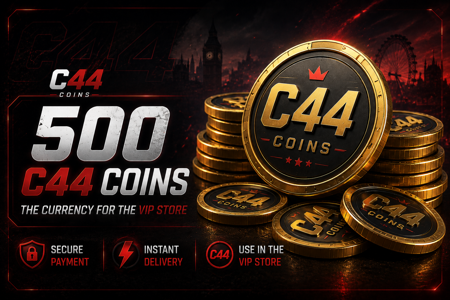 500 C44 Coins