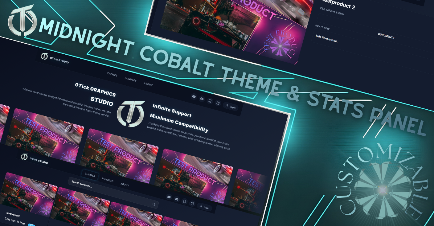 MIDNIGHT COBALT THEME