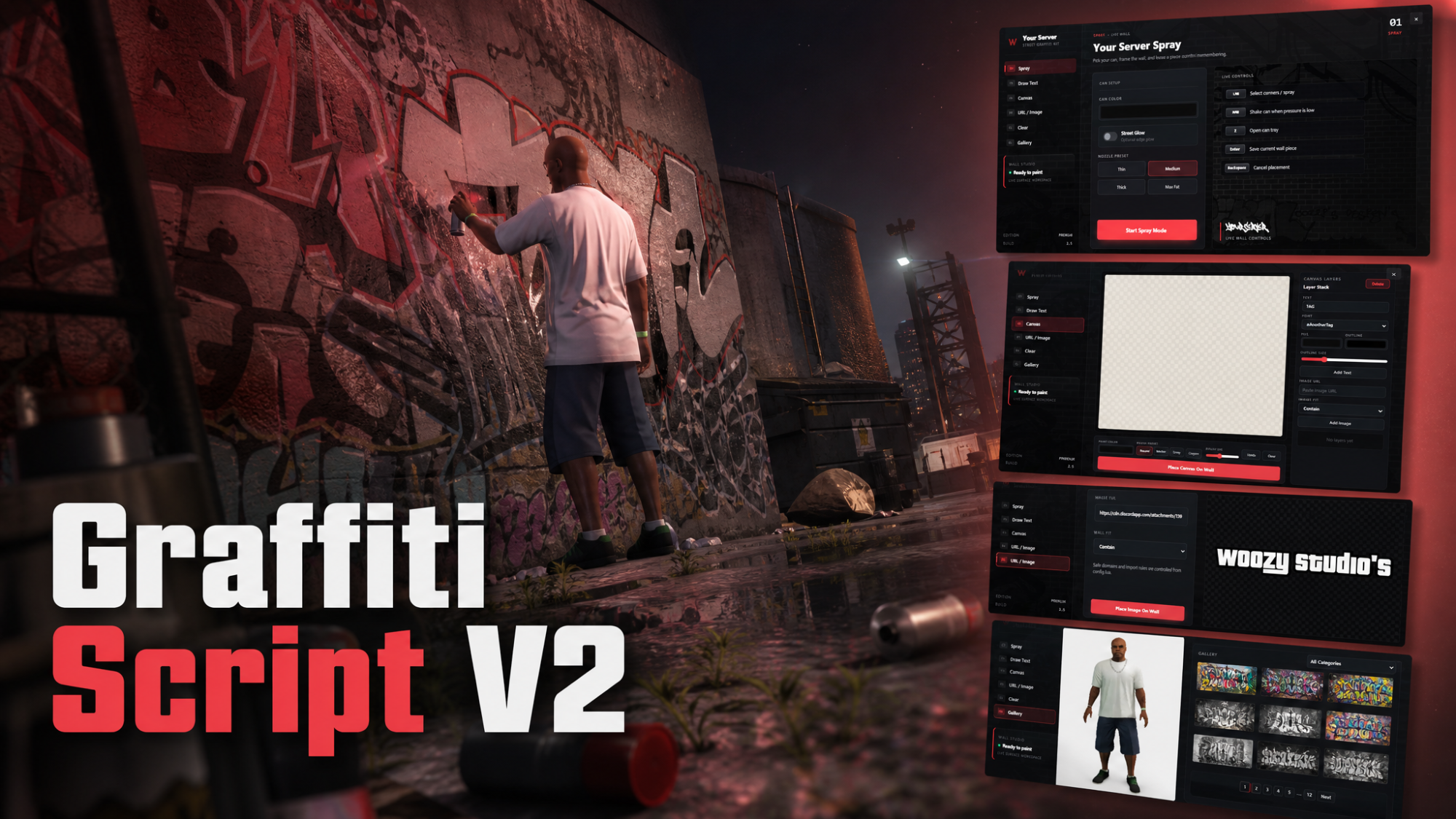 Woozy Studio — Graffiti System V2