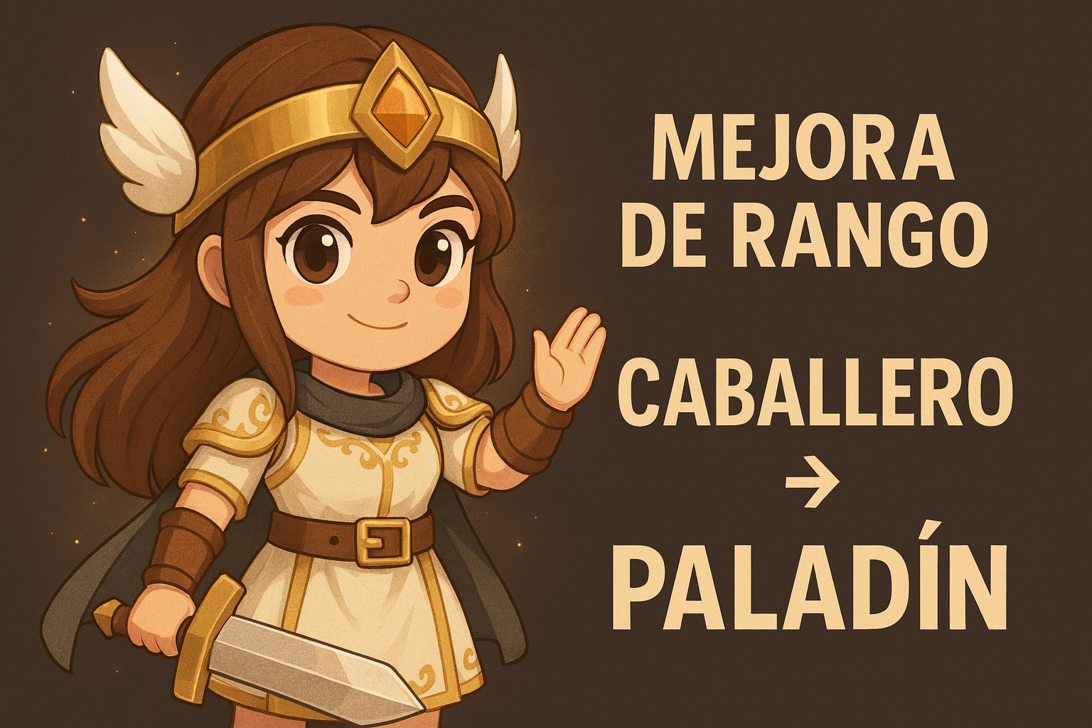 🛡️ Mejora de Rango   Caballero → Paladín