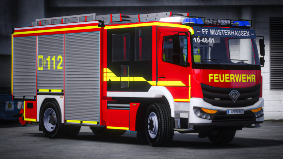 Benefactor Ego Fire Truck Lingg  HLF20 - ELS