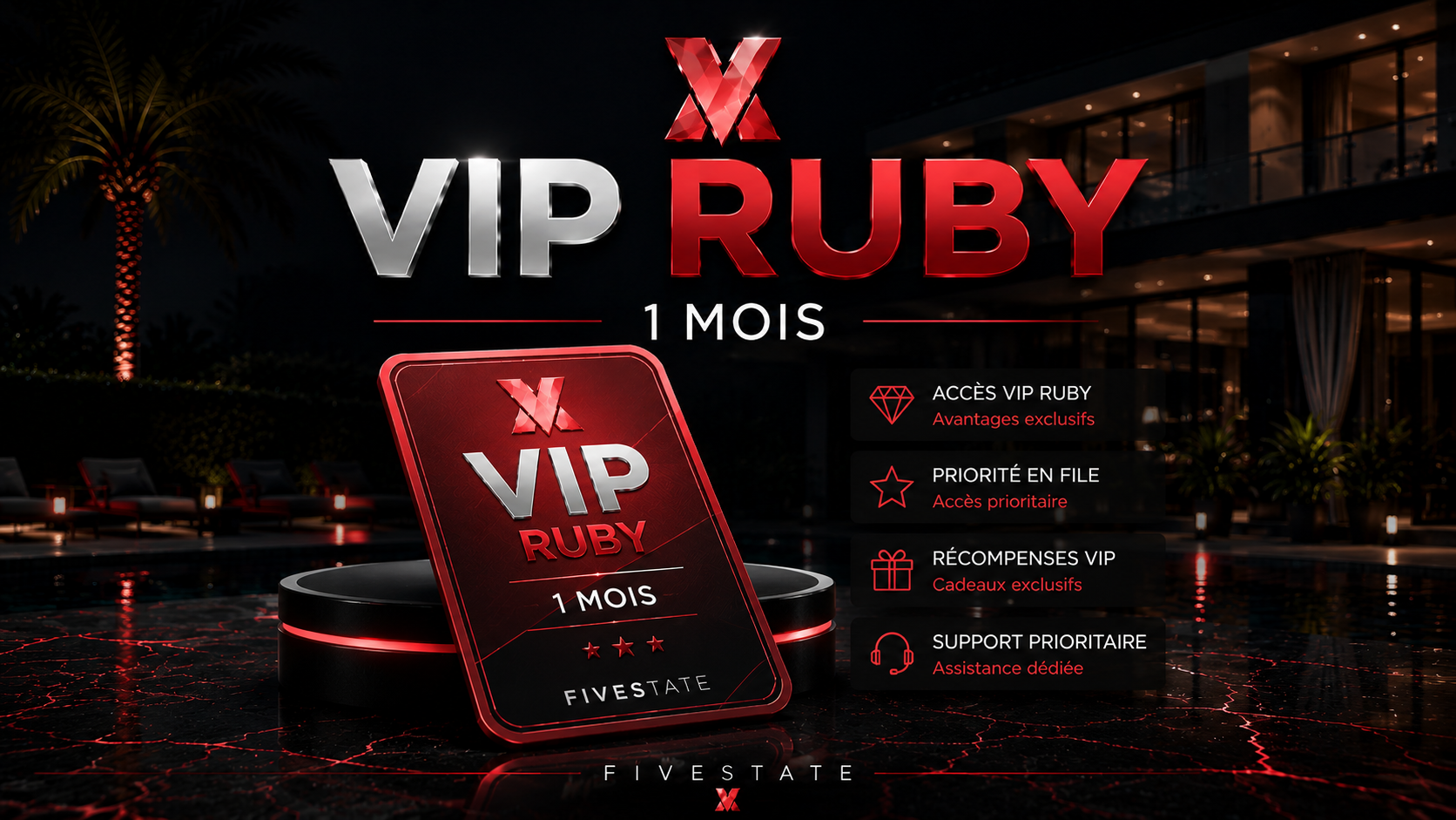 VIP RUBY - 1 MOIS