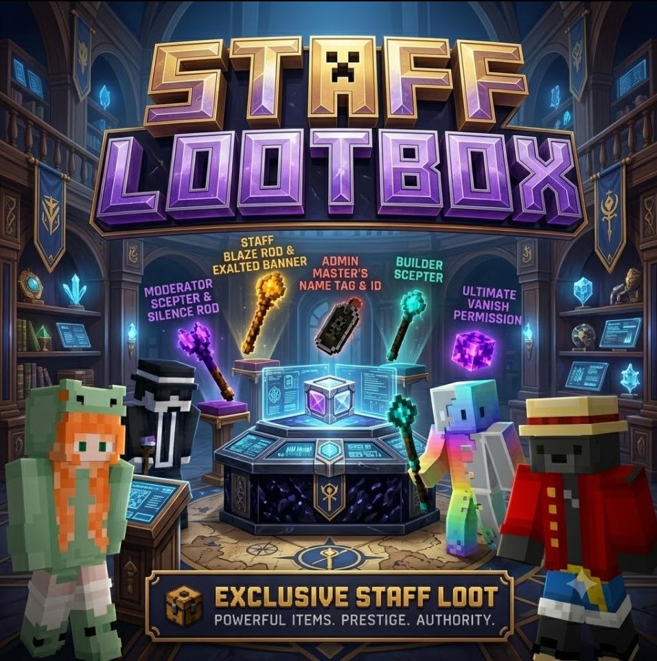 🎁 Staff-Inspired Weapon Loot Box ⚔️