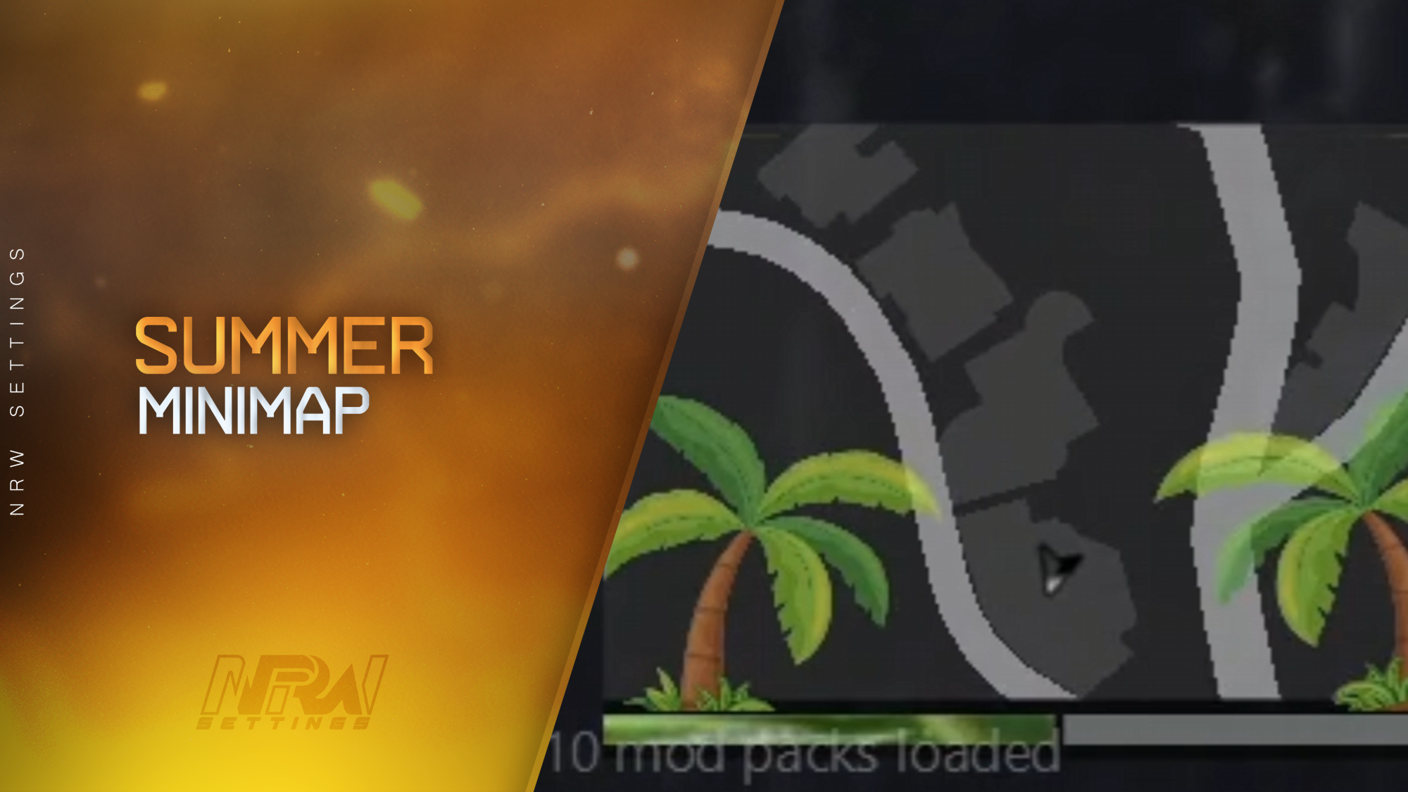 NRW Summer Palmen Minimap