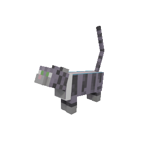 🏳️‍⚧️ Trans Pride Cape Cat — cosmetic Cat Skins item on the NovaVoid Cat Civilization Minecraft server