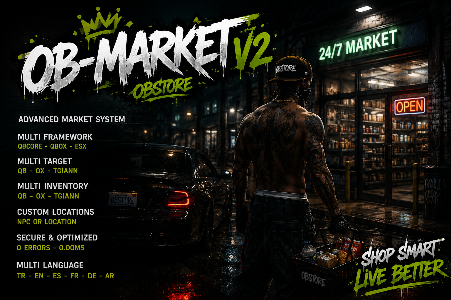 OB-MARKET V2 | Advanced Market System