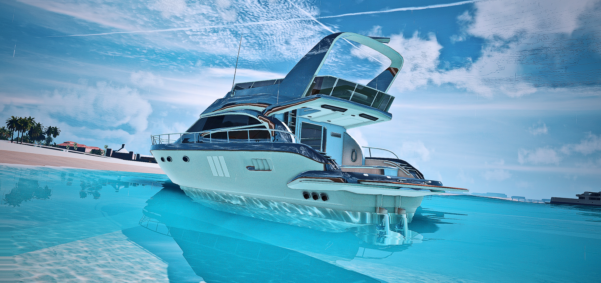 Luxury Full Sized Yacht