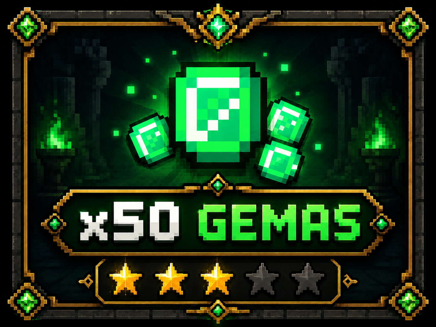 Paquete x50 Gemas