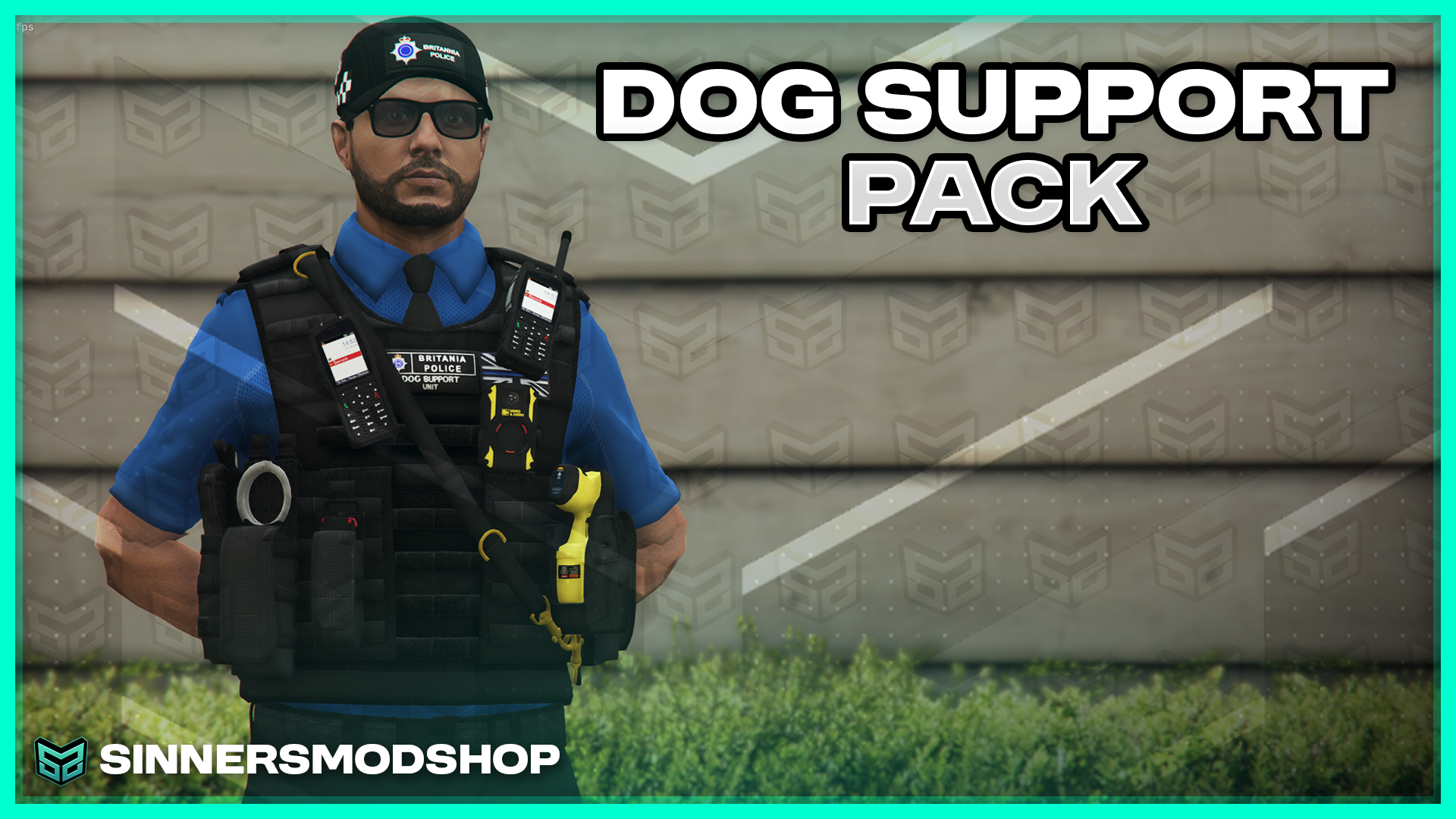 GENERIC DOG SUPPORT POLICE PACK