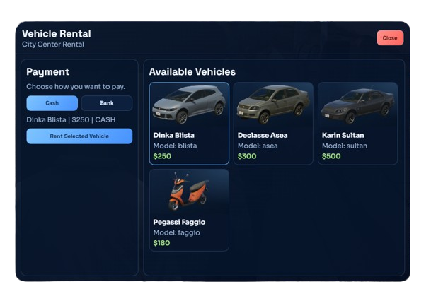 Rental System