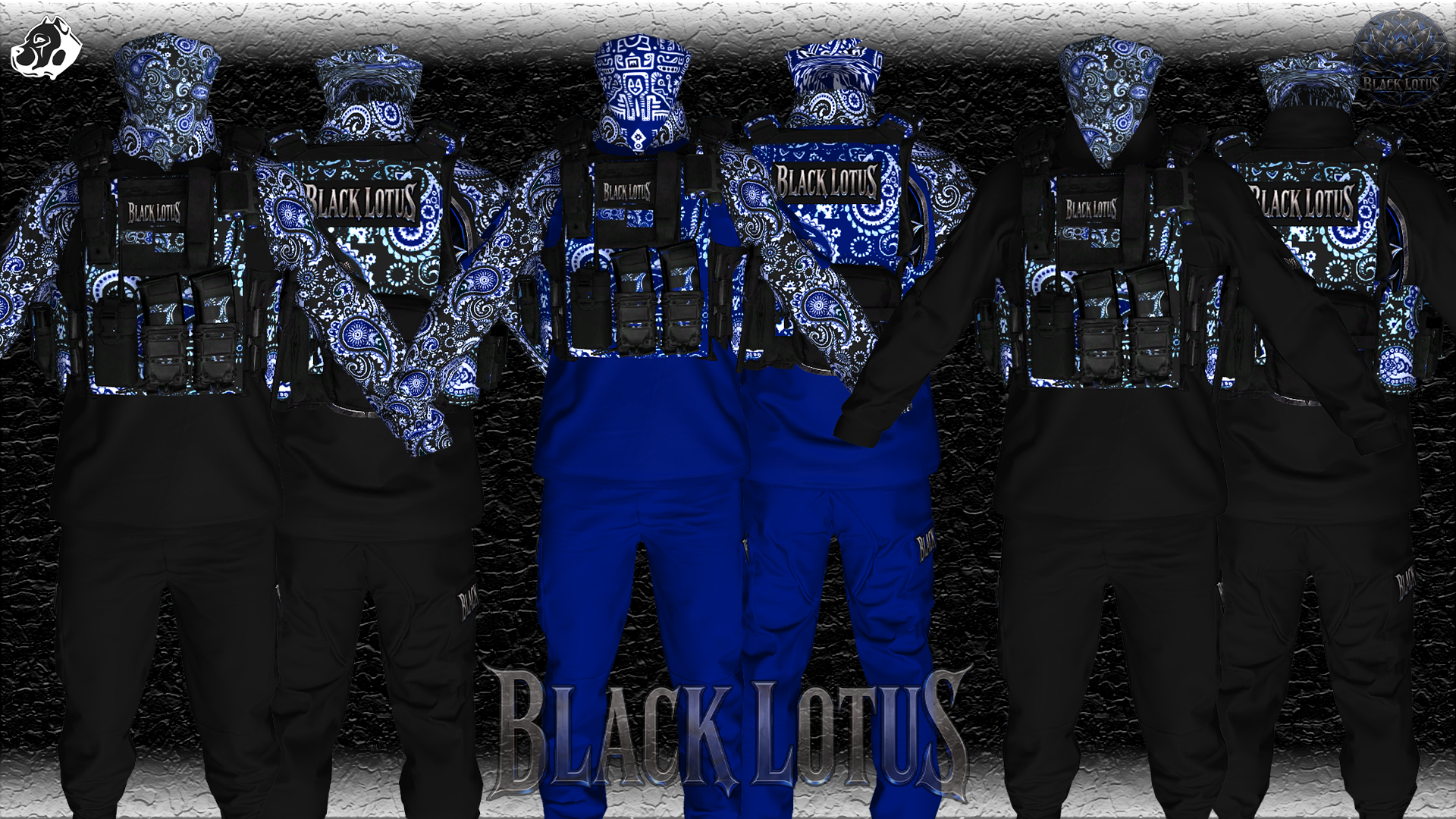 Black Lotus StrikeTeam v2 | FiveM Gang Clothing