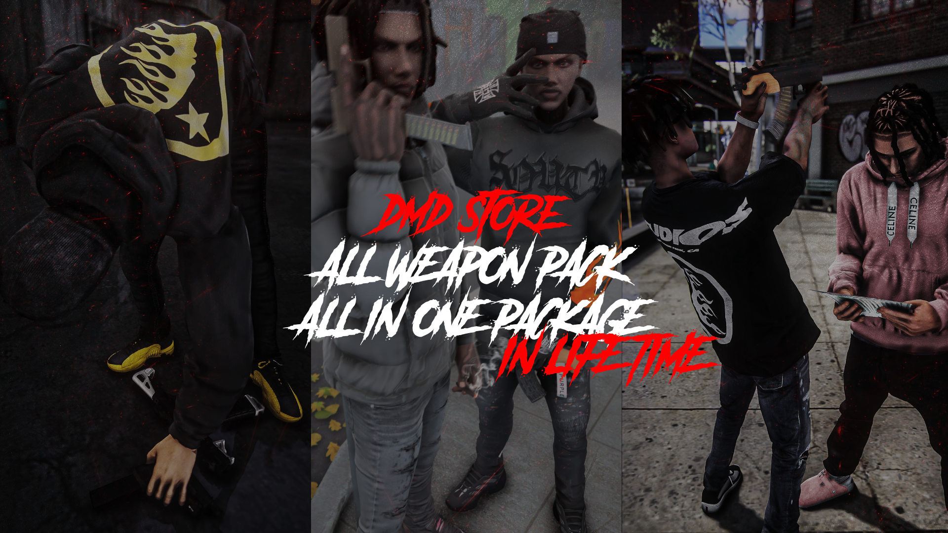 ALL WEAPON PACK ALL IN ONE PACKAGE IN LIFETIME