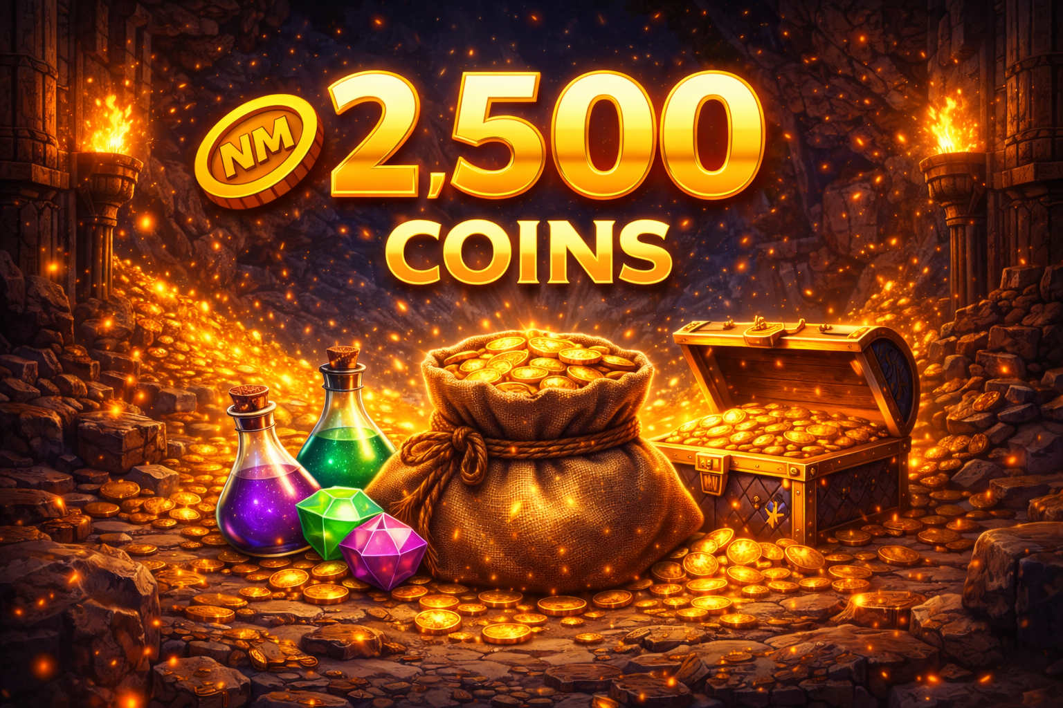 2500 Coins