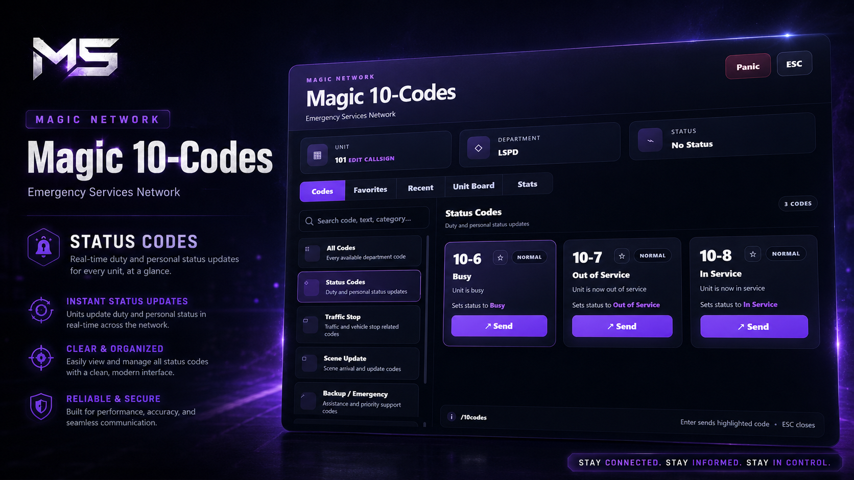 Magic 10 Codes – Open Source