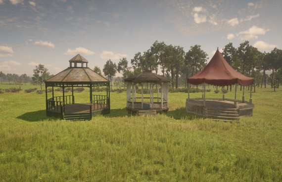 FREE PROPS | Gazebo