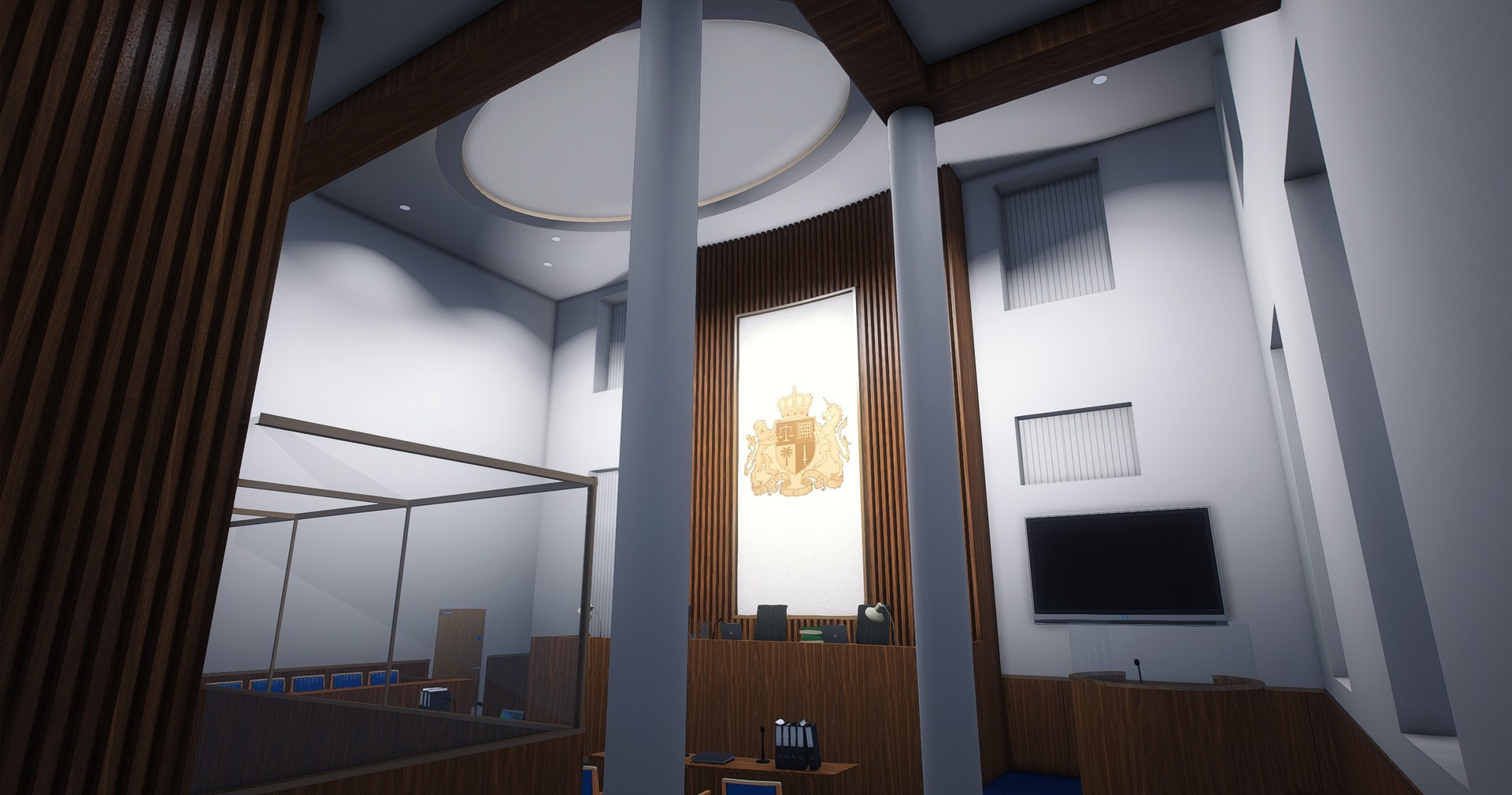 NO BS Los Santos Crown Court | UK Courthouse MLO with Custody Suite & County Court — image 2